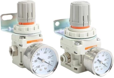 Negative Pressure Vacuum Regulator IRV10/IRV20 Straight/Elbow Fittings with Pressure Gauge/Digital Pressure Switch Regulator(IRV20-C08ZN) in Saudi Arabia