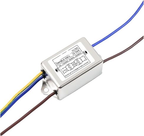 Single-Phase Power Filter CW1BL2-3A6A10A-L AC Two-Stage with line 220v Audio Anti-Interference(CW1BL2-3A-Ldouble-stagewithwire) in Saudi Arabia