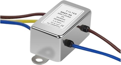 مرشح خط الطاقة DAA2 مرحلة واحدة مرشح مرشح AC مرشح تخفيض الضوضاء (DAA2-3A*250V) in Saudi Arabia