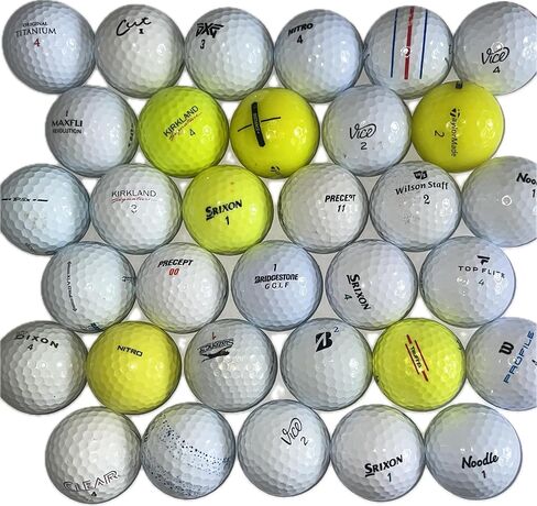 GBall900 Assorted Top Golf Balls Brands Mix Used No Practice Balls No Range Balls in Saudi Arabia