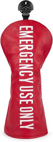 Barudan Golf Club يغطي Red Pu Leather Golf Headcovers 4 نماذج متوفرة سائقين Fairway 3 5 Wood Hybrid Head Tover Fits لجميع العلامات التجارية in Kuwait