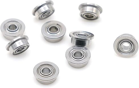 10Pcs Flange Ball Bearing 3x10x4mm F623ZZ 3D Printers Parts Deep Groove Pulley Wheel Bearings in Saudi Arabia