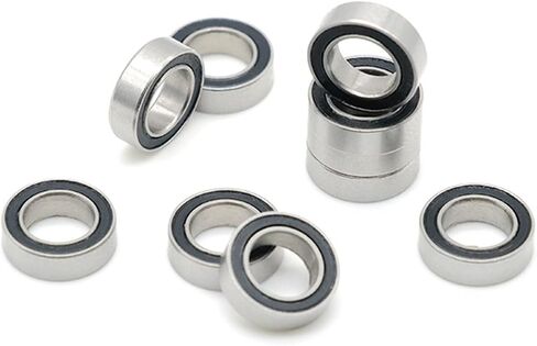 10Pcs SMR106RS 6X10X3mm Bearing Miniature SMR106-2RS Ball Bearings RS SMR106 2RS in Saudi Arabia