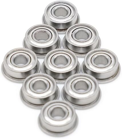 MF104ZZ FLANGE تحمل 4x10x4mmm مصغرة MF104 Z ZZ Ball Bearings 10pcs in Saudi Arabia