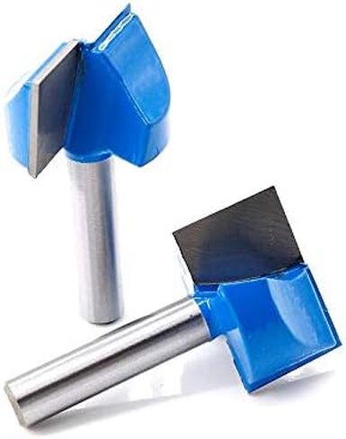 8mm Shank Cleaning Bottom Engraving Bit Solid Carbide End Mill CNC Milling Cutter For Wood Router Bit Woodworking Tools(19mm) in Saudi Arabia