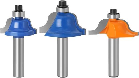 8mm Shank Edging and Molding Router Bit Medium CNC Tools Solid Carbide(8X25.4) in Saudi Arabia