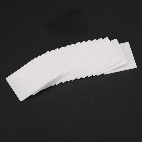 Ceramic Insulation Leaf Alumina 100 Pieces for Alumina IGBT Cooling Ceramic Leaf 17 X 22 X 1 Mm Suitable for Coal Mining, Insulating Sheet Port Holes 3.7 Mm in Saudi Arabia