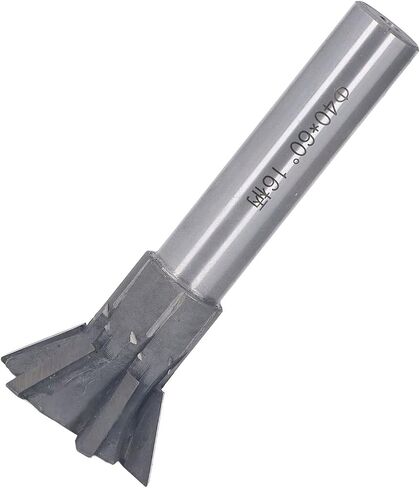 6 Flute Milling Cutter 60 60 Degree Dovetail Cutter, Dovetail Cutter Degree Dovetail Cutter Fast Drilling Speed Milling Cutting Tool with Universal Shank for Stainless Steel in Saudi Arabia