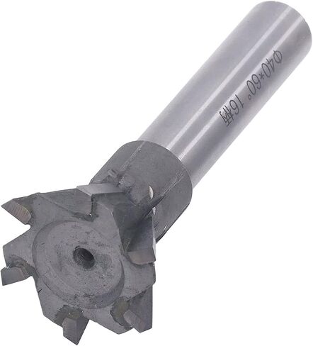6 Flute Milling Cutter 60 60 Degree Dovetail Cutter, Dovetail Cutter Degree Dovetail Cutter Fast Drilling Speed Milling Cutting Tool with Universal Shank for Stainless Steel in Saudi Arabia