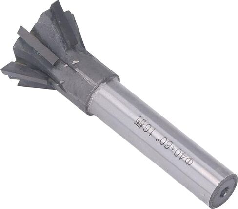 6 Flute Milling Cutter 60 60 Degree Dovetail Cutter, Dovetail Cutter Degree Dovetail Cutter Fast Drilling Speed Milling Cutting Tool with Universal Shank for Stainless Steel in Saudi Arabia
