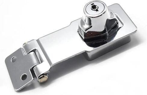 Hasp Lock for-Box Light-Box Electrical Box bag حقيبة عرض درج Diy Diy Rarelock JA10 1PCS (3inch Redbronzekeydi) in Kuwait
