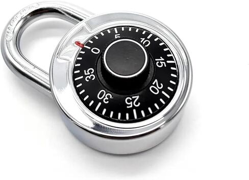 Cipher Disk Combination Padlock with 3 Digit Password Lock for School Locker Cabinet Or Door MMS6 1Pcs in Saudi Arabia