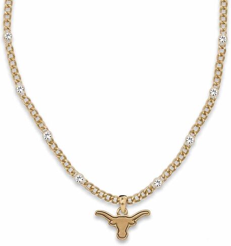 From the Heart Texas Longhorns Lydia Gold Necklace Jewelry Gift Licensed UT in Saudi Arabia
