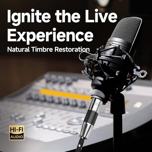 TODN A Pair Balanced XLR Cable for Audiophile, Professional XLR Mic Stereo Audio Cable with O-C-C Core, Dual Shielded for Live Sound/Studio (3ft/1m, 1 Pair) in Kuwait