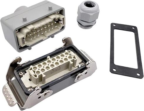 الموصل الثقيل HDC-HE-006 010 016 024 16A اتصال المسمار 500V الموصل الصناعي (HDC-HE-032-1) in Kuwait