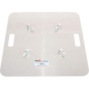 ProX XT-BP24A 24" Aluminum 6mm Truss Base Plate for F34 F32 F31 Conical Square Truss with Connectors in Saudi Arabia