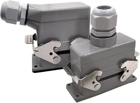 HDC-H-006-1/2/3/4 F/M 6-pin screw connection 35A industrial rectangular connector(HDC-HSB-006-4) in Kuwait