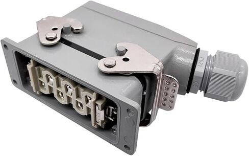 HDC-H-006-1/2/3/4 F/M 6-pin screw connection 35A industrial rectangular connector(HDC-HSB-006-4) in Kuwait