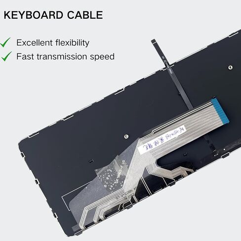 TLBTEK Keyboard Replacement Compatible with HP ProBook 450 G3 455 G3 470 G3 650 G2 655 G2 450 G4 455 G4 470 G4 HSTNN-Q95C Series Laptop 827028-031 827029-031 831021-211 841136-21 837551-001 in Kuwait