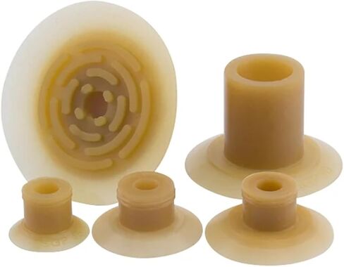 5Pcs Vacuum Suction Cup Strong Suction Pneumatic Accessories Manipulator Accessories Suction Cup Diameter 15/20/24/30/40mm SGP(SGP15) in Saudi Arabia
