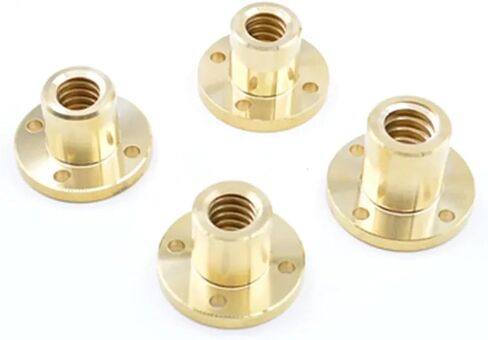 Metal Ball Screw nut Two Pieces of T10 Screw Stainless Steel Screw Stepper Motor Screw Lead 14mm(450mm) in Saudi Arabia