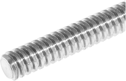 Metal Ball Screw nut T8 Lead Screw Rod Lead OD 8mm Pitch 2mm Lead 8mm Length 100mm-500mm with Brass Repair Nut(150mm) in Saudi Arabia