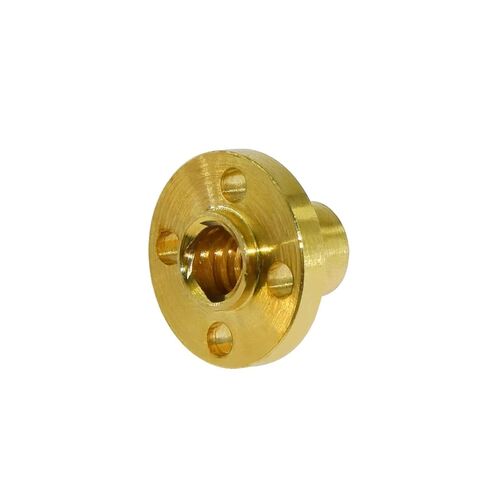 Metal Ball Screw nut 1 PCS T8 Screw Brass/Nut Suitable for Screw Pitch 2mm Lead 8mm Z-Axis Trapezoidal Motor Screw Nut(T8 Screw POM nut) in Saudi Arabia