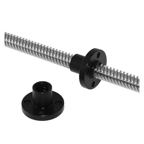 Metal Ball Screw nut 1 PCS T8 Screw Brass/Nut Suitable for Screw Pitch 2mm Lead 8mm Z-Axis Trapezoidal Motor Screw Nut(T8 Screw POM nut) in Saudi Arabia