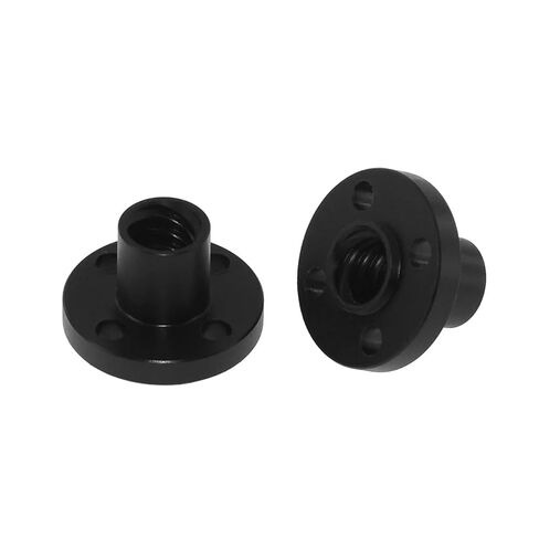 Metal Ball Screw nut 1 PCS T8 Screw Brass/Nut Suitable for Screw Pitch 2mm Lead 8mm Z-Axis Trapezoidal Motor Screw Nut(T8 Screw POM nut) in Saudi Arabia