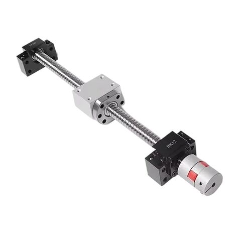 Linear Motion Ball Screw Precision Part 4pcs Block HGW20CC +HR20 Square Linear Guide Rail 2pcs HGR20 +Ball Screw SFU1605 Ball Screw+BKBF12 Linear Actuator(600mm) in Kuwait