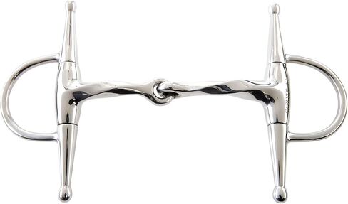 JP Korsteel الفولاذ المقاوم للصدأ مفصل بطيء تويست الكامل snaffle بت ، 5 " in Saudi Arabia