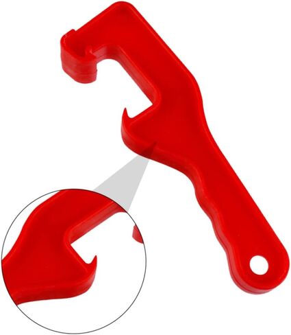 6pcs CAN Plastic CAN CAN PENER DIVER LID Opener Industrial Lid Remover Wick Easy Merry Hook Long Honge Handle Cover Cover Random Colling in Saudi Arabia