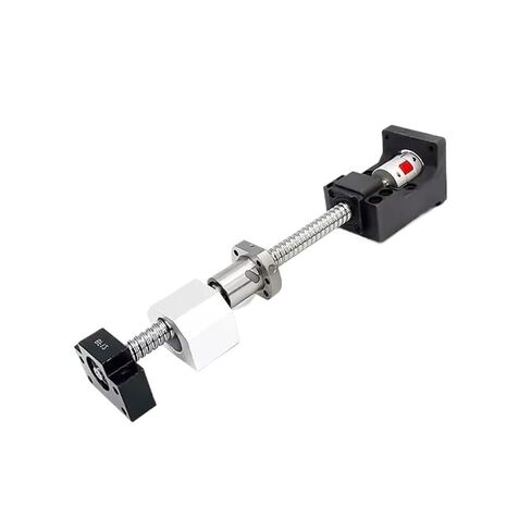 برغي الكرة الخطية المسمار الدقة الجزء المسمار SFU2005 1050mm-2000mm مجموعات المغزل ومجموعات المحركات لملحقات آلة النقش (1100 مم) in Kuwait