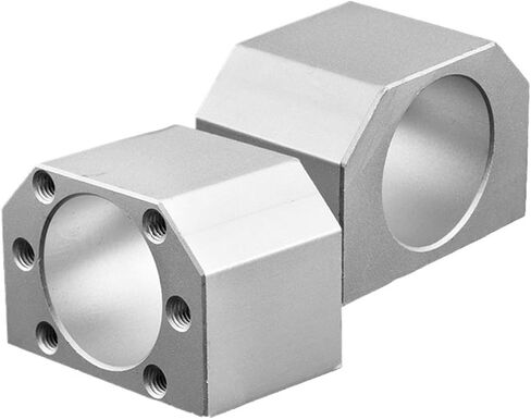 برغي الكرة المعدنية صامدة 1Set SFU1605 Ball Screw C7 End Machined +واحد شفة ballnut BFBK12 +Ballnut Housing +مؤيد (800 مم) in Saudi Arabia
