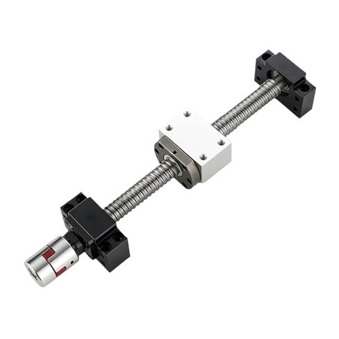 SLIDES SLIDES SLIDES HGW15CC SLIDES +2PCS HGR15 150-1000MM دليل خطية +SFU1204 SFU1204 Ball Screw +BF10/BK10 +STEPPER اقتران (600 مم) in Kuwait