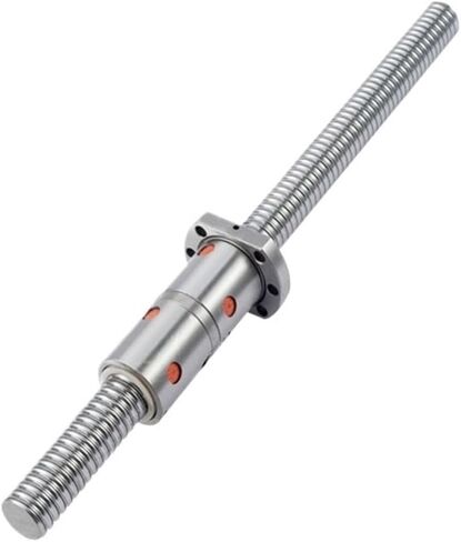 Metal Ball Screw nut Ball Screw SFU2510 200mm-1200mm 25mm Ball Screw C7 BK/BF20 End Machined(750mm) in Saudi Arabia