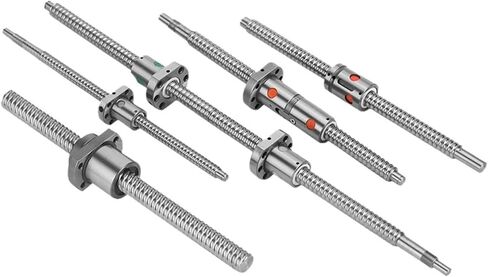 Metal Ball Screw nut Ball Screw SFU2510 200mm-1200mm 25mm Ball Screw C7 BK/BF20 End Machined(750mm) in Saudi Arabia