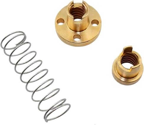 Metal Ball Screw nut T8 Lead Screw OD 8mm Lead 4mm 200mm-500mm with Nut(500mm) in Saudi Arabia