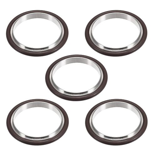 KF10/16/25/40/50/63/80/100 Vacuum Stainless Steel Centering Ring and FKM/FPM O-Ring(KF16) in Saudi Arabia