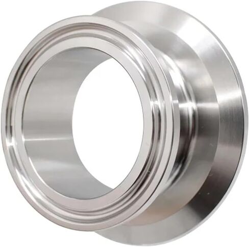 SAP SS304 SS316L stainless steel quick fit variable diameter food grade blind plate clamp blocking plate size adapter(64mmX25.2mm 138g,SS304) in Saudi Arabia