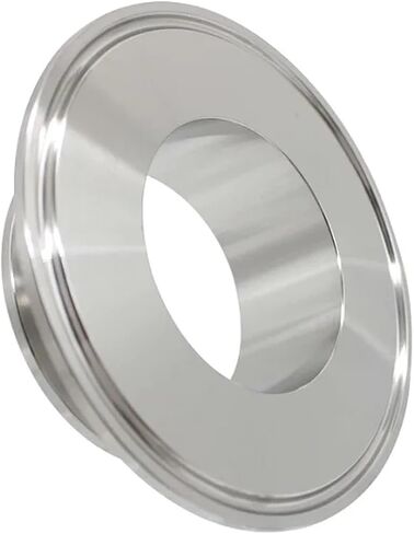 SAP SS304 SS316L stainless steel quick fit variable diameter food grade blind plate clamp blocking plate size adapter(64mmX25.2mm 138g,SS304) in Saudi Arabia