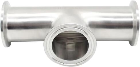 1.5 '' 2 '' TRI Clamp anneration TEE 304 316L FELESTING FELUTING TIPTING (2INCH FERRULE 64 ، SS316L) in Saudi Arabia