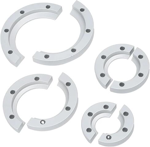 SAP KF Alumium Bulkhaed Clamp NW25 KF vacuum Fittings Aluminium KF clamps ISO-K vacuum flanges Clamps(KF40) in Saudi Arabia