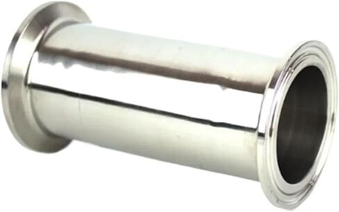 Tube O/D 51mm Length 8" Tri Clamp 2" Spool Tube 64MM Ferrule Flange Adapter For Homebrew in Saudi Arabia
