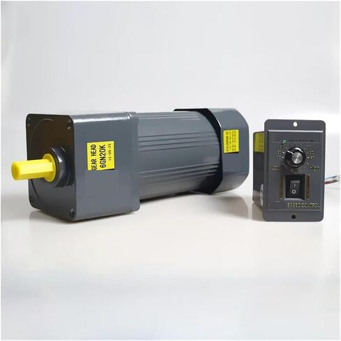 asynchronous motor 60W 220V AC Gear Motor With Speed Regulator Adjustable Speed High Torque Asynchronous Motor 5IK60RGN-CF Shaft diameter 15mm(0-108RPM) in Saudi Arabia