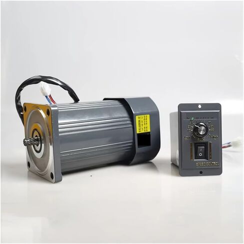 asynchronous motor 120W 220V AC Gear Motor With Speed Regulator Adjustable Speed High Torque Asynchronous Motor 5IK120RGN-CF Output Shaft 12mm(0-9RPM) in Saudi Arabia