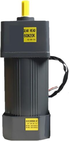 asynchronous motor 180W 220V AC Gear Fixed Speed Motor Single Phase High Torque 6IK180GN-CF Deceleration Asynchronous Motor(70RPM) in Saudi Arabia