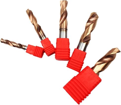10pcs 2mm-5mmx60mm OAL HRC55 بتات حفر كربيد صلبة ، مجموعة مثقلة تويست حلزونية للأداة الصلبة المقاوم للصدأ (2.4 مم 10 مساءً) in Kuwait