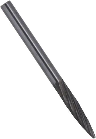 1/2pcs files tungsten carbide rotary files 1/8 "shank taper شكل دوار للأداة الدوارة لأدوات طاحونة بتات الأدوات (1pc) in Saudi Arabia