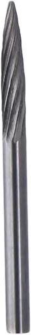 1/2pcs files tungsten carbide rotary files 1/8 "shank taper شكل دوار للأداة الدوارة لأدوات طاحونة بتات الأدوات (1pc) in Saudi Arabia